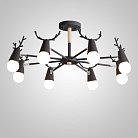 Люстра на штанге DEERCH D90 Black ImperiumLoft 243788-26 DEERCH 01