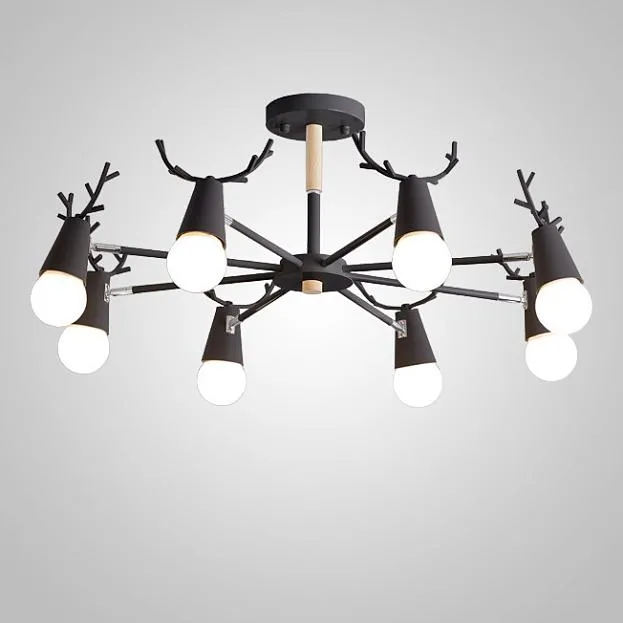 Люстра на штанге DEERCH D90 Black ImperiumLoft 243788-26 DEERCH 01