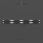 Бра WESSEL STR Размер F. Цвет черный Lampatron wessel-str-f-black 9003-25554