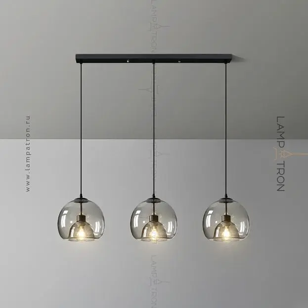 Готовая комбинация светильников FOCUS TRIO Цвет Дымчатый. Планка Lampatron 6051-16153 Готовая комбинация светильников FOCUS TRIO Цвет Дымчатый. Планка Lampatron 6051-16153