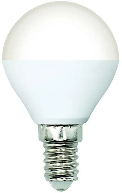Лампочка светодиодная Volpe LED-G45-5W/3000K/E14/FR/SLS LED-G45-SLS Лампочка светодиодная Volpe LED-G45-5W/3000K/E14/FR/SLS LED-G45-SLS
