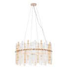 Подвесная люстра Arte Lamp A4111LM-16GO CRYSTALLA 