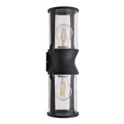 Уличный настенный светильник Arte Lamp A8306AL-2BK MINCHIR