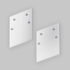 Заглушка торцевая 2шт накладной белый Maytoni TRA010EC-41W Gravity