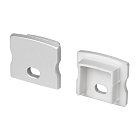 Заглушка LINE-1715 SILVER с отверстием Arlight 054382