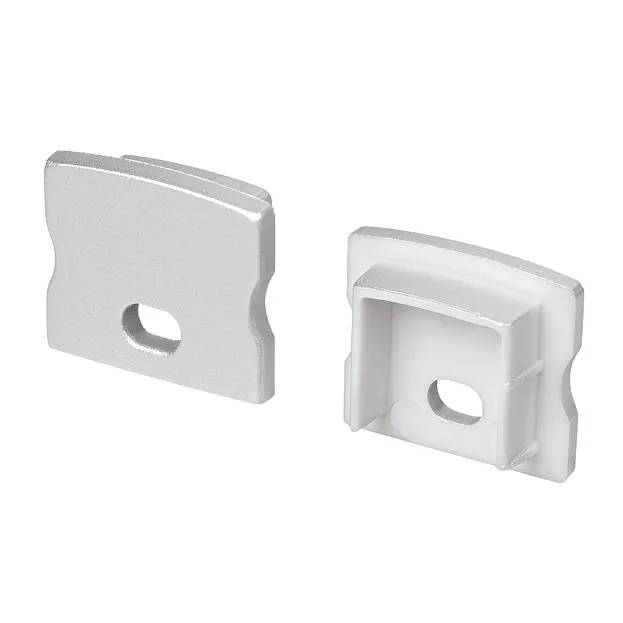 Заглушка LINE-1715 SILVER с отверстием Arlight 054382