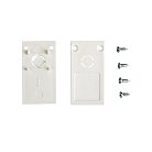 Комплект из 2х белых торцевых заглушек Vitaluce VT0320-00