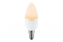 Лампа Paulmann 28182 LED Quality Kerze 6W E14 Goldlicht