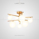 Потолочная люстра LUISA 6 ламп Lampatron 3690-9118
