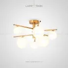 Потолочная люстра LUISA 6 ламп Lampatron 3690-9118