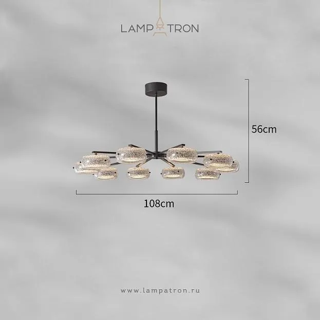 Люстра EILERT CH 10 плафонов Lampatron eilert-ch-10 9052-25770 Люстра EILERT CH 10 плафонов Lampatron eilert-ch-10 9052-25770