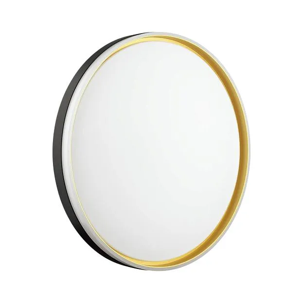 Светильник пластик/черн./золот. LED 76Вт 3000/4000/6000K D490 IP43 CCT Sonex 7619/ELN SAVI