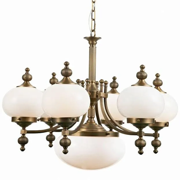 Светильник подвесной E14, 7x60W WERTMARK WE360.07.503 TOLADO