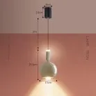 Подвесной светильник TOFT ORB Цвет Бежево-серый Lampatron 8264-23089