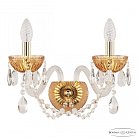 Бра Bohemia Ivele Crystal  5402B/2/165 G Amber/M-1G