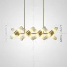 Реечный, рядный светильник LIESEL LONG Lampatron 6601-18028