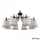 Люстра с абажурами Arte Perfetto Luce APL2235646/8 BK+MGD