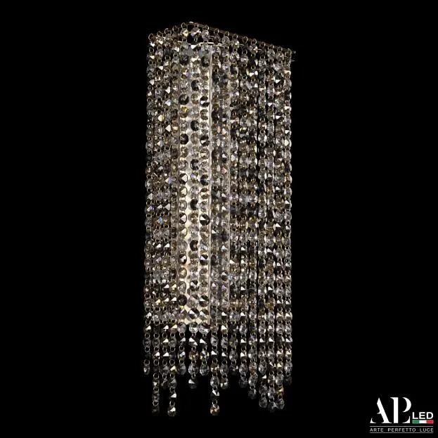Бра APL LED S500.B1.20-45.B.3000.Gold.Clear.801.731 Sicilia Бра APL LED S500.B1.20-45.B.3000.Gold.Clear.801.731 Sicilia