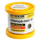 Припой ПОС-61 с канифолью в бобине 100 гр Stekker 50317APL61-100-1