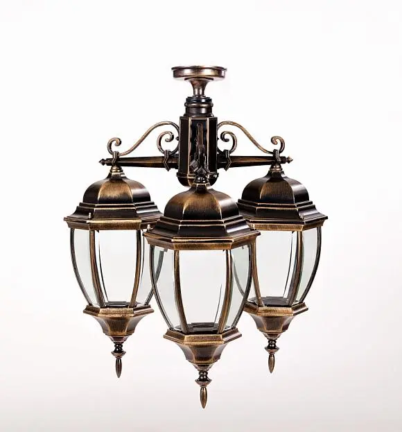 Потолочный светильник уличный Oasis Light 91270LA/3 Gb ARSENAL L Потолочный светильник уличный Oasis Light 91270LA/3 Gb ARSENAL L