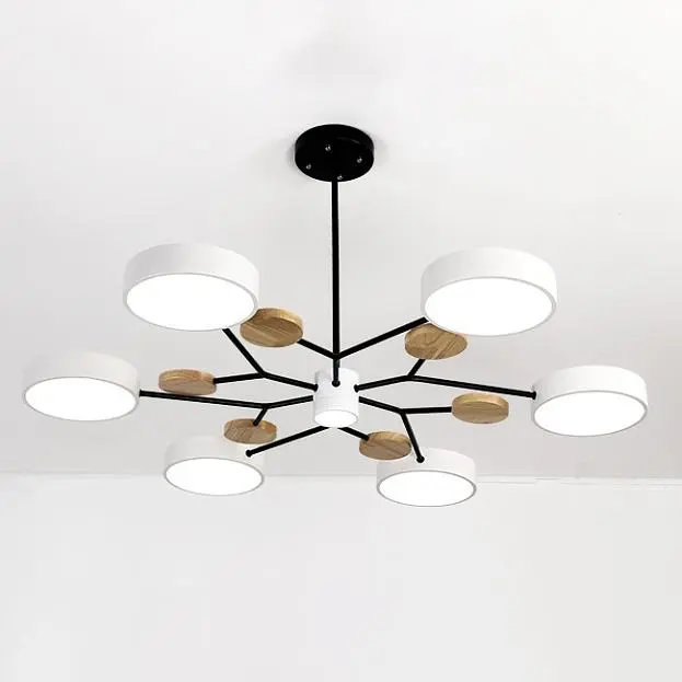 Люстра На Штанге Meade 7 Lamps White ImperiumLoft 207863-26 Люстра На Штанге Meade 7 Lamps White ImperiumLoft 207863-26
