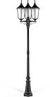 Наземный фонарь Oasis Light 79709LB Bl ALBORG L