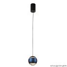 Подвесной светодиодный светильник Crystal Lux Caro SP Led Blue