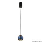 Подвесной светодиодный светильник Crystal Lux Caro SP Led Blue