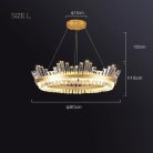 Кольцевые люстры и светильники IMPERIUM Размер M Lampatron 8372-22909