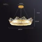 Кольцевые люстры и светильники IMPERIUM Размер M Lampatron 8372-22909