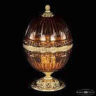 Настольная лампа Bohemia Ivele Crystal  5680L/22 G Amber/M-1G 5680