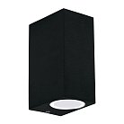 Уличный настенный светильник Ideal Lux 115344 UP AP2 NERO