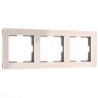 Рамка на 3 поста Werkel W0032743 Acrylic айвори a060539