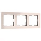 Рамка на 3 поста Werkel W0032743 Acrylic айвори a060539