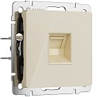 Розетка Ethernet RJ-45 (айвори акрил) Werkel W1181043 a064064