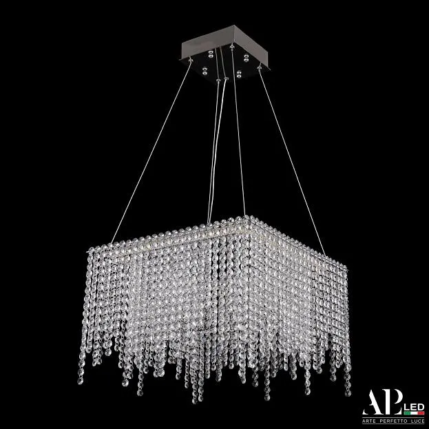 Люстра светодиодная хрустальная APL LED SH04.42.B.Ni.4000 Sicilia Люстра светодиодная хрустальная APL LED SH04.42.B.Ni.4000 Sicilia