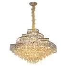 Люстра хрустальная подвесная Золото Citilux CL315192