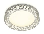 Потолочный светильник белый 72W D500*95 (ПДУ ИК) Ambrella light  FF122 WH