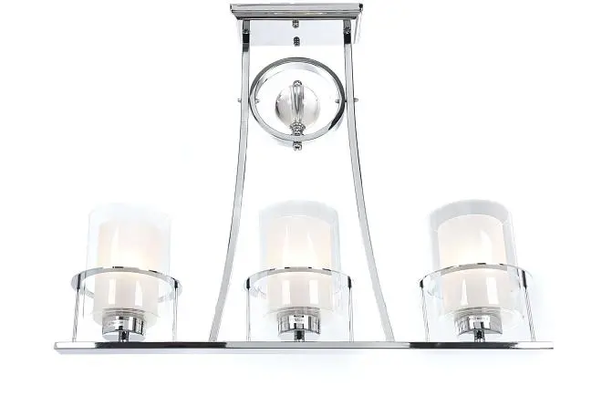 Подвесная люстра Lumina Deco LDP 1234-3 CHR Bronx Подвесная люстра Lumina Deco LDP 1234-3 CHR Bronx