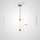 Подвесной светильник RAGGE 1 плафон. Цвет золото Lampatron f-ragge-gold-1 8949-25335