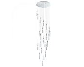 Подвесной светильник NEWPORT 4528+14/S chrome М0067061