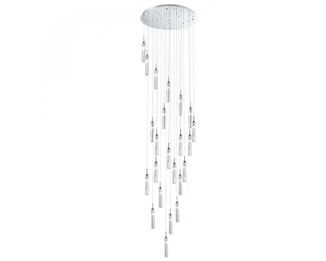 Подвесной светильник NEWPORT 4528+14/S chrome М0067061 Подвесной светильник NEWPORT 4528+14/S chrome М0067061