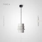 Подвесной светильник TIDY Тип A. Белый камень Lampatron 5721-14976