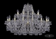 Люстра хрустальная Bohemia 1409/16+8/360 G 1409 Gold