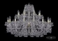 Люстра хрустальная Bohemia 1409/16+8/360 G 1409 Gold