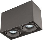 Накладной светильник Donolux DL18611/02WW-SQ Shiny black