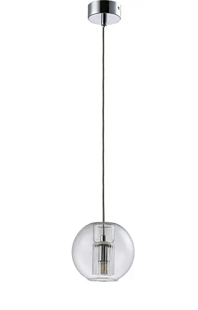 Подвесной светильник Crystal Lux Beleza SP1 B Chrome Подвесной светильник Crystal Lux Beleza SP1 B Chrome