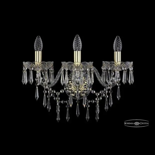 Бра хрустальный Bohemia 1403B/3/195/XL G Бра хрустальный Bohemia 1403B/3/195/XL G