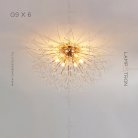 Потолочная люстра ROSALIA CH 6 ламп Lampatron 5737-15008