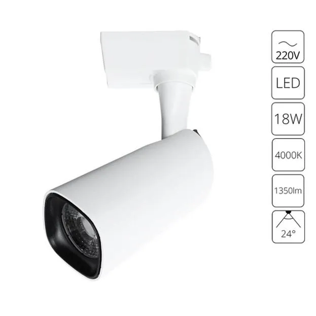 Трековый светильник Arte Lamp A4562PL-1WH Barut